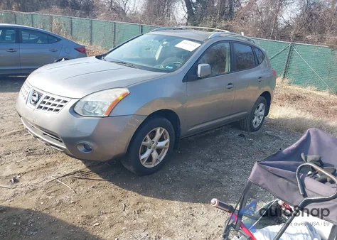 2008 Nissan Rogue Sl from USA, damaged, VIN JN8AS58V28W115529